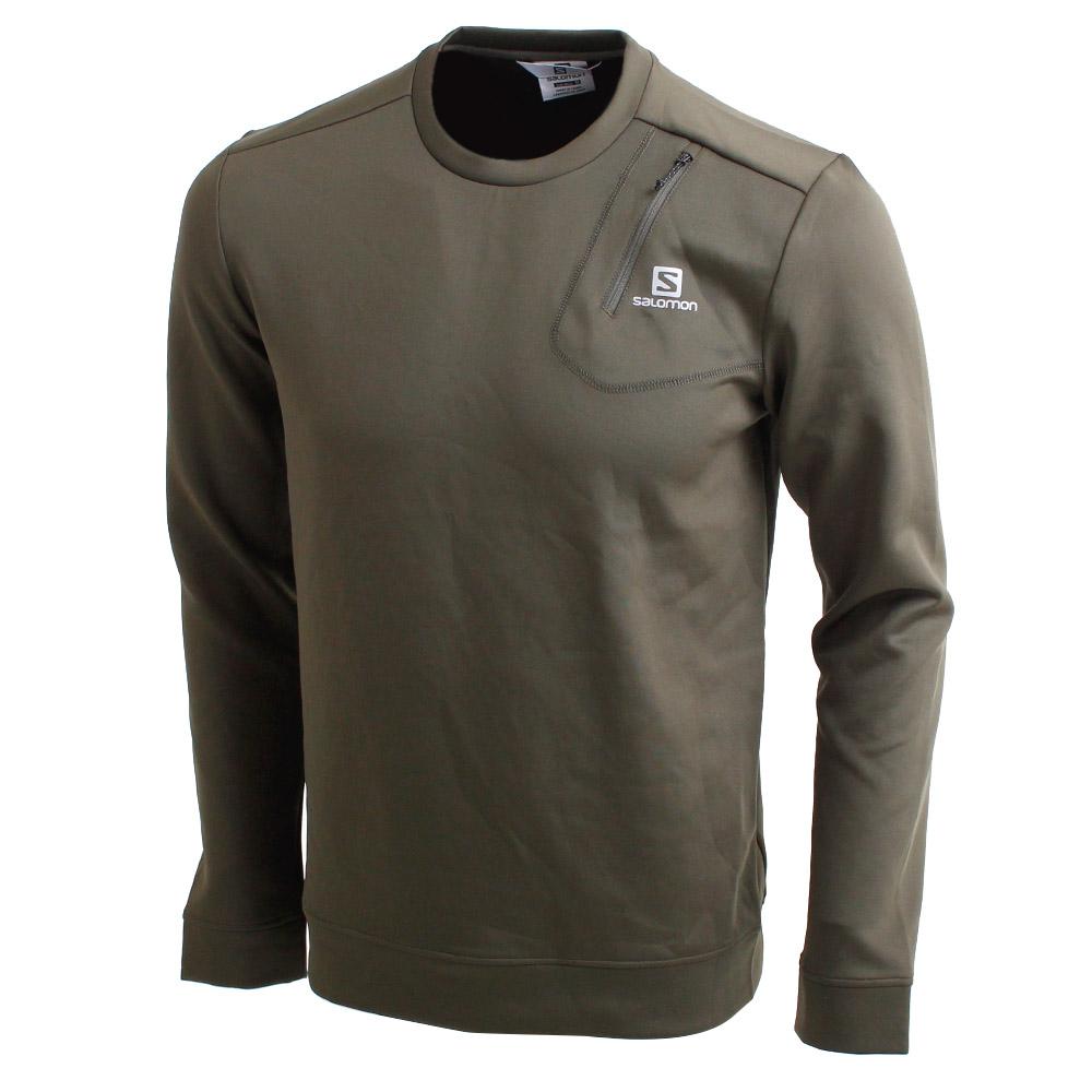 Salomon Israel ECHO M - Mens Pullover - Olive (OAUC-50379)